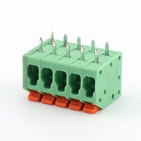 Borniers de connexion rapide 5P 3,81 mm, prises femelles, connecteurs, accessoires PA66/Cuivre/Acier inoxydable