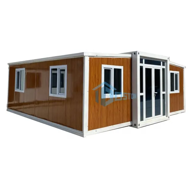 China Ready Made Modular Portable Prefabricated 20ft 40ft Expandable Container Home Prefab House