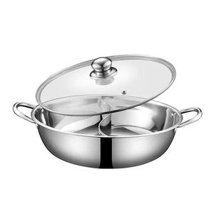 Little Sheep panci panas Stainless Steel, panci masak Stainless Steel, panci panas Stainless Steel dengan partisi rumah tangga - Product Image 3