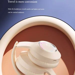 Nuevos Auriculares Inalámbricos Bluetooth M3 con Efecto de Luz RGB, Ranura para Tarjeta, Plegables - Product Image 3