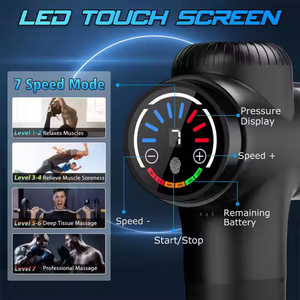 Pistola de Masaje Muscular Eléctrica Portátil Inalámbrica de Cuerpo Completo 2026, Pistola de Masaje <span class=keywords><strong>Mini</strong></span> de Tejido Profundo con 10 Cabezales - Product Image 4