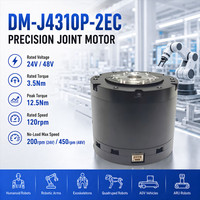 Motor de articulación robótica sin escobillas Foxtech DM-J4310P-2EC con doble codificador y relación de engranajes 10:1 para robot humanoide, exoesqueleto y cuadrúpedo