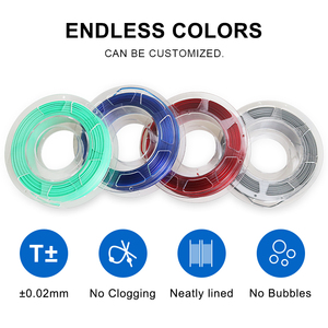 خيوط للطباعة ثلاثية الأبعاد PLA/ABS/PETG 200G بجودة عالية PLA 1.75m+ خيوط ثلاثية الأبعاد - Product Image 3