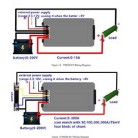 Medidor de Voltaje de 12V 0-200V 300A, Impedancia de Descarga, Resistencia Interna, Capacidad, Amperímetro, Analizador de Energía, Medidor de Energía de Batería de CC