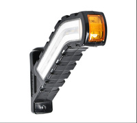 Superbleds 24V Étanche Remorque LED Contour Marqueur Camion Lumière 3 Côté Marqueur Éclairage Tige Côté Marqueur Lampe Pour Remorque