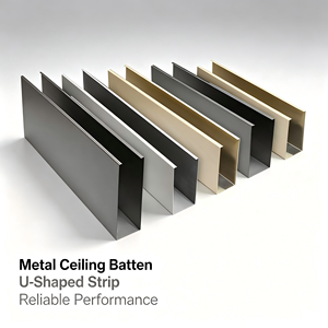Système de plafond suspendu commercial en alliage d'aluminium, grille de panneaux de plafond suspendus pour l'intérieur des bâtiments - Product Image 6