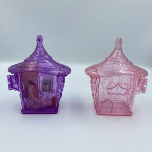 Buena mano de obra Mini muñeca Castillo caja de almacenamiento niña juguete caramelo juguete - Product Image 6