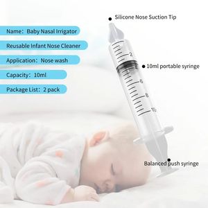 <span class=keywords><strong>Seringue</strong></span> d'aspirateur nasal en silicone réutilisable pour bébé pour une irrigation et un <span class=keywords><strong>nettoyage</strong></span> nasal sûrs et efficaces - Product Image 4