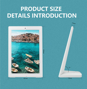 10.1แท็บเล็ตสำหรับรับประทานอาหาร NFC/14นิ้วระบบแอนดรอยด์ POS มีลำโพงในตัว Wi-Fi 1-8GB RAM 8-128GB - Product Image 6