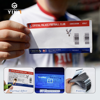 Billets de match de football personnalisés, passe d'entrée pour événements sportifs, bon d'accès, billet commémoratif personnalisé pour stade, ligue, tournoi