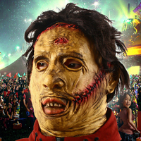 Masque Leatherface de film d'horreur Cyou, pour fête d'Halloween, cosplay, costume effrayant, perruque, masque en latex peint à la main pour adulte, masque de mascarade