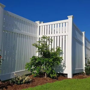 Paneles de valla de semiprivacidad de PVC de celosía moderna personalizable, yardas australianas resistentes a los rayos UV para cercado de seguridad junto a la piscina - Product Image 1