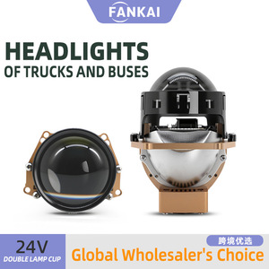ไฟหน้า LED FANKAI ขนาด 3 นิ้ว 24V 65W เลนส์แบบลำแสงคู่ 30000LM 6000K ใช้ได้กับรถยนต์ทั่วไปสำหรับการดัดแปลง - Product Image 4