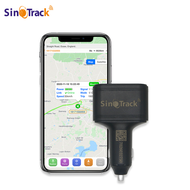 SinoTrack ST-909 GPS Tracking Device Mini Car Charge GPS Tracker Support Multiple Language With Free App Web