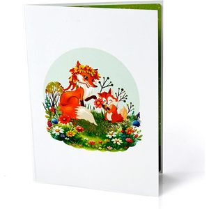 3D Pop Up Mother's Day Card Paper Greeting Card For Mom Wife Grandma Daughter Irregular Shape <b>Matte</b> <b>Varnishing</b> - Product Image 4