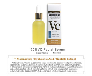 Siero Viso al 20% di Vitamina C, Essenza Idratante e Illuminante per la Cura della Pelle, Vendita all'Ingrosso, Logo Personalizzato, Etichetta Privata - Product Image 6