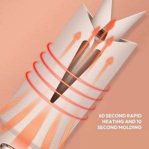 Nuovo <span class=keywords><strong>Design</strong></span> Arricciacapelli Portatile Ricaricabile Senza Fili per Viaggi, Alimentazione Elettrica - per Uso Domestico e in Hotel per Donne - Product Image 3