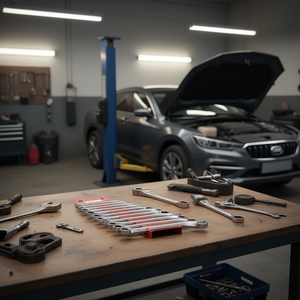 Juego de llaves combinadas Usag de 12 piezas, métricas de 6 a 24 mm, herramientas de acero para reparación automotriz - Product Image 3