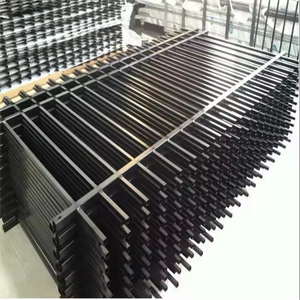 Recinzione Decorativa da Giardino in Acciaio Zincato Verniciato a Polvere, 6 Piedi, Ecologica, Servizio di Modellazione 3D per Cantieri Edili - Product Image 3