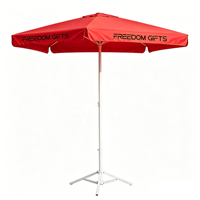 Parasol de plage pliable robuste en tissu Oxford 210D, grand format, pour publicité et cadeaux promotionnels personnalisés