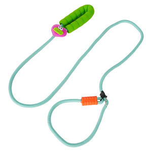 Umweltfreundliche Multifunktionale Mehrfarbige <span class=keywords><strong>Nylon</strong></span> Freihand Ein-zu-Zwei Hundeleine Langlebige Einziehbare Haustierleine - Product Image 1