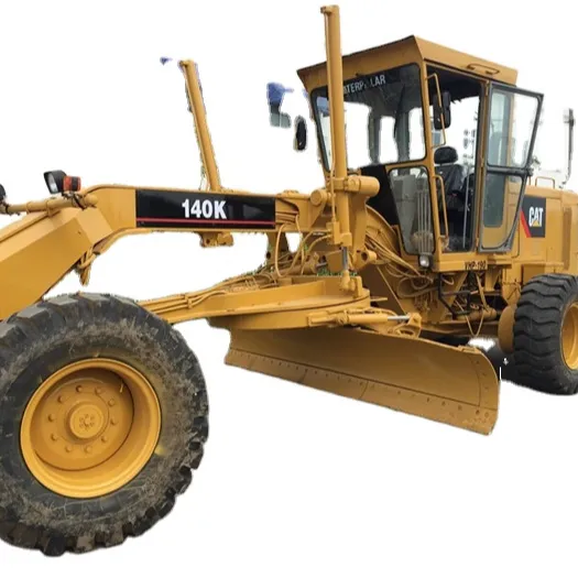 Toprak işleme makineleri motorlu greyder caterpillar 140K greyder makine orijinal Caterpillar cat 140K motorlu greyder s