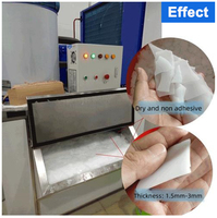 Machine à glaçons en flocons pour petites entreprises du fabricant chinois Forme commerciale en flocons de 330kg pour les applications industrielles