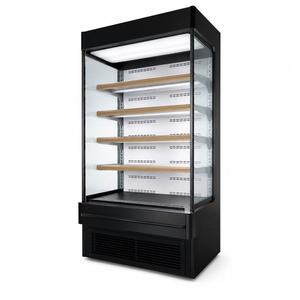 Vitrina Refrigerada Vertical Comercial de 2-8 Puertas ° Vitrina Refrigerada de Vidrio para Pasteles, Bebidas y Alimentos para Supermercados - Product Image 1