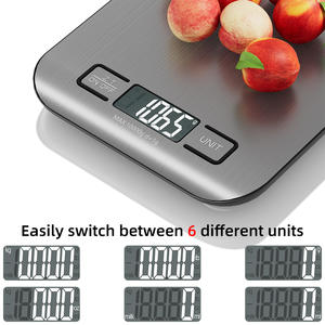 Meistverkaufte Hochwertige LCD 5kg 10kg 1g Elektronische Lebensmittelwaage aus Edelstahl Digitale Küchenwaage - Product Image 6