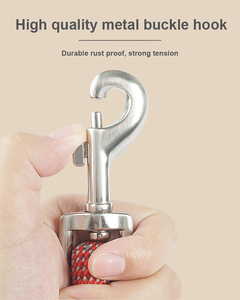 Guinzaglio per cani resistente guinzagli riflettenti per la regolazione sicura in Nylon animali domestici guinzaglio per cani in vendita - Product Image 3