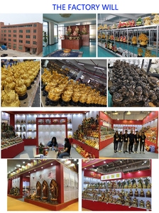 2024 Feng Shui yelken gemi heykeli modeli dekor altın servet yelkenli tekne dekor ejderha tekne hatıra reçine el sanatları için - Product Image 6