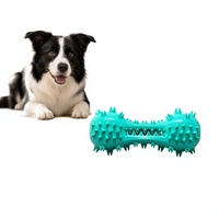 Jouet à mâcher dentaire pour chien, brosse à dents nettoyante, flottant, pour le jeu aquatique, durable, en caoutchouc thermoplastique, en forme de tige, pour chiens de taille moyenne/grande