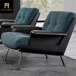Chaise d'Appoint Moderne Italienne en Cuir Durable Garantie de 10 Ans <span class=keywords><strong>Meubles</strong></span> de Salon de Style Loisirs <span class=keywords><strong>Fauteuil</strong></span> pour Chambre à Coucher Appartement - Product Image 4