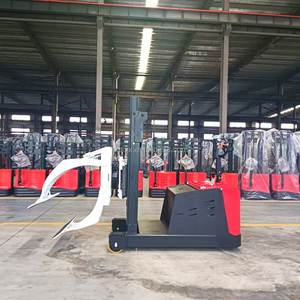Apilador de rollo de papel eléctrico 500kg 1000kg Apilador de rollo de papel automático con carretilla elevadora de abrazadera de China - Product Image 1