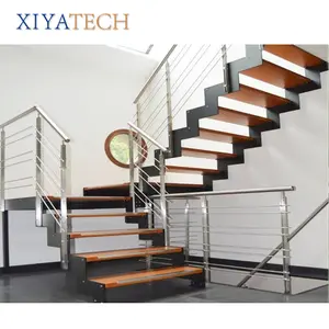 Xiyatek tubo de corrimão para escadas em aço inoxidável personalizado de boa qualidade