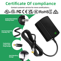 Chargeur universel 24V pour voiture électrique enfant avec batterie au plomb certifié CE/FCC/RoHS et protection contre les surcharges/courts-circuits