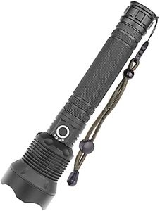 Linterna LED Táctica Recargable USB de Aluminio, Potente, 10W, 10000 Lúmenes, 5 Modos, Impermeable IPX67, para Camping y Exteriores, Venta al Por Mayor - Product Image 4