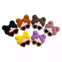 Jouets sûrs de qualité alimentaire Offre Spéciale sans BPA, stéthoscope, perles focales en silicone pour accessoires de collier de bricolage