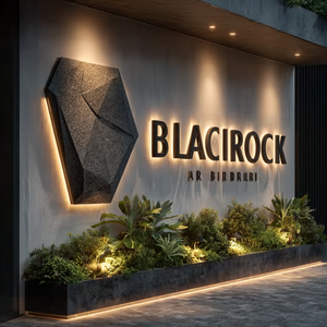 Biển hiệu chữ nổi LED 3D Kelly, biển quảng cáo ngoài trời, biển hiệu doanh nghiệp tùy chỉnh, biển hiệu tòa nhà, chữ nổi kim loại không gỉ, biển hiệu LED trong nhà - Product Image 3