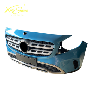 Pare-chocs avant d'origine <span class=keywords><strong>Mercedes</strong></span> GLA156 d'occasion avec calandre, capot moteur, garde-boue et autres pièces, fixation par boulons, garantie de 6 mois - Product Image 3
