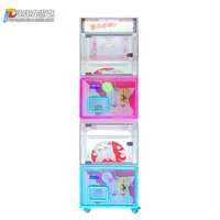 Distributeur de capsules Gatcha commercial à monnayeur pour salles d'arcade
