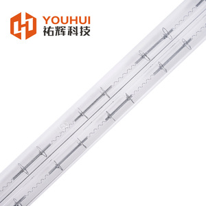 Youhui Double <b>Tube</b> Halogen Infrared Heating Lamp High Temperature <b>Quartz</b> Electric Heater 55-575V - Product Image 2