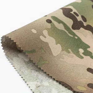 1000D Multicam Anti Infrarouge Anti Déchirure Camouflage Cordura 100% Nylon PU Enduit Tactique Tissu
