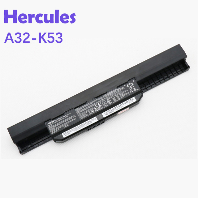 Genuine Laptop Battery 10.8V 56Wh A32-K53 A31-K53 A42-K53 A41-K53 07G016H31875 for ASUS P53S K84HO Replacement Notebook Battery