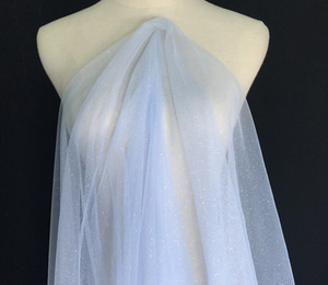 2024 Hot Sale Anti-Static 100% Polyester <span class=keywords><strong>Glitter</strong></span> Mesh High Sparkle Tüll Stoff 20d Garn für Mädchen Brautkleider Vorhänge - Product Image 5