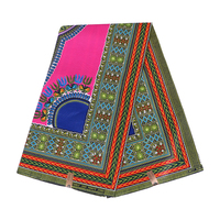 Tela africana estampada en cera, 100% algodón, Ankara Java Hollandaise tradicional, 6 yardas, RTS