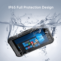 Tablet Tangguh 8 inci dengan Intel I5-8200Y, IP65, Tahan Jatuh 1.2m, Windows 10/11, 4G, 5000mAh, Layar Sentuh 10-titik, 8GB+256GB