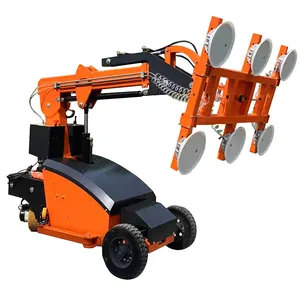 Robotic Carrying Bus Glass Vacuum Lifter Tool Suction Cups Used Strong Structure Electric Vacuum Glass Lifter For Marble Granite