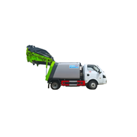 Camion compacteur de déchets Dongfeng Tuyi 4m³ avec contrôle PLC pour le chargement et le compactage automatiques des déchets