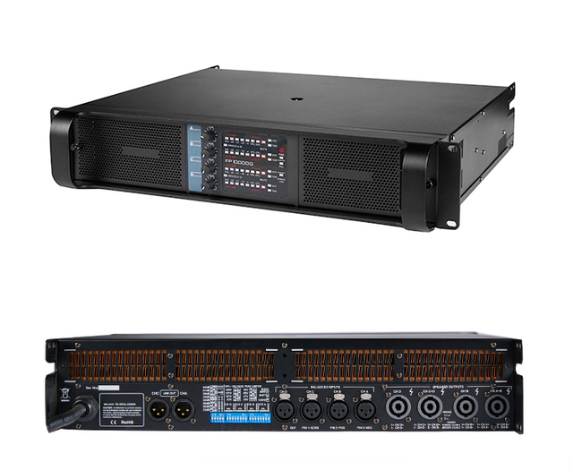 FP10000Q 4-channel 4*1300W-5000W High-power Digital Power Amplifiers 5000W Class D